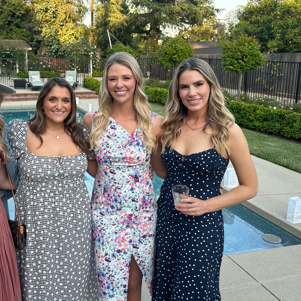 Black Halo Floral Dress